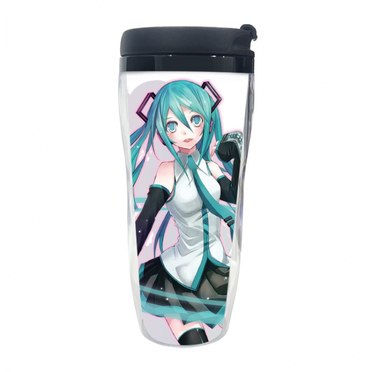 Hatsune Miku Anime double-layer insulated water bottle and cup 350ML