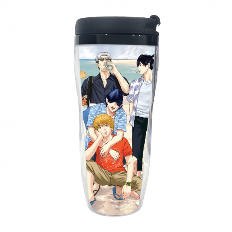 Chainsawman Anime double-layer insulated water bottle and cup 350ML