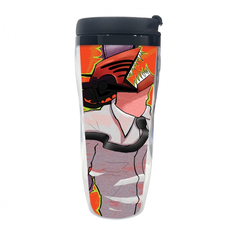 Chainsawman Anime double-layer insulated water bottle and cup 350ML