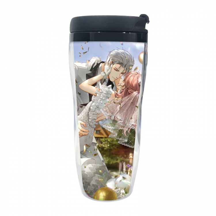 Light and Night Anime double-layer insulated water bottle and cup 350ML