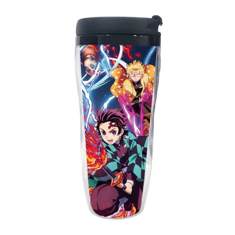 Demon Slayer Kimets Anime double-layer insulated water bottle and cup 350ML