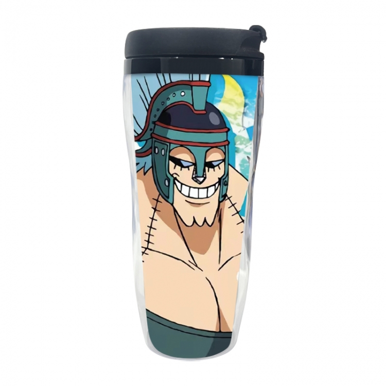 One Piece Anime double-layer insulated water bottle and cup 350ML