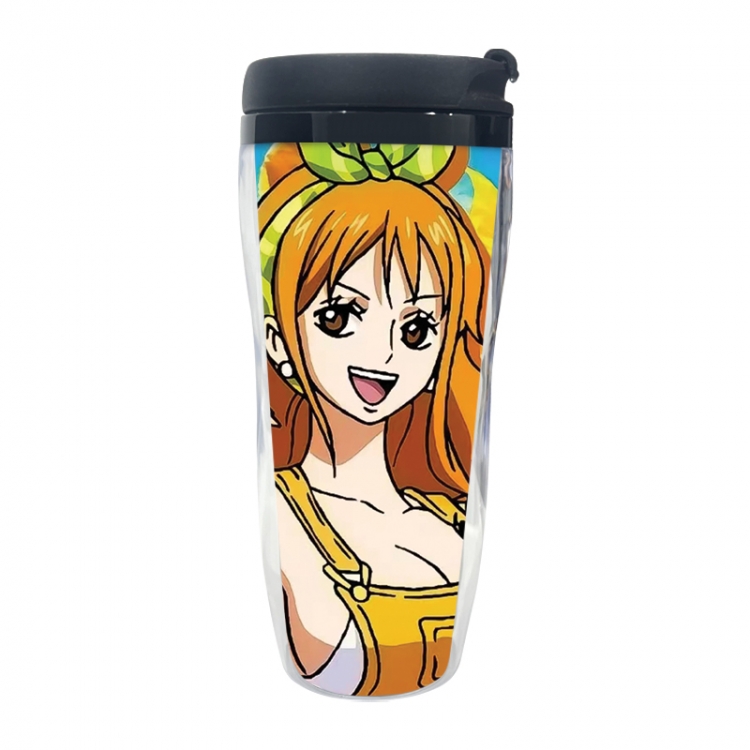 One Piece Anime double-layer insulated water bottle and cup 350ML