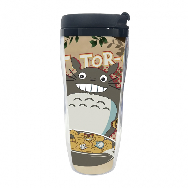 TOTORO Anime double-layer insulated water bottle and cup 350ML