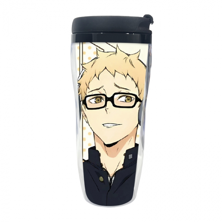 Haikyuu!! Anime double-layer insulated water bottle and cup 350ML