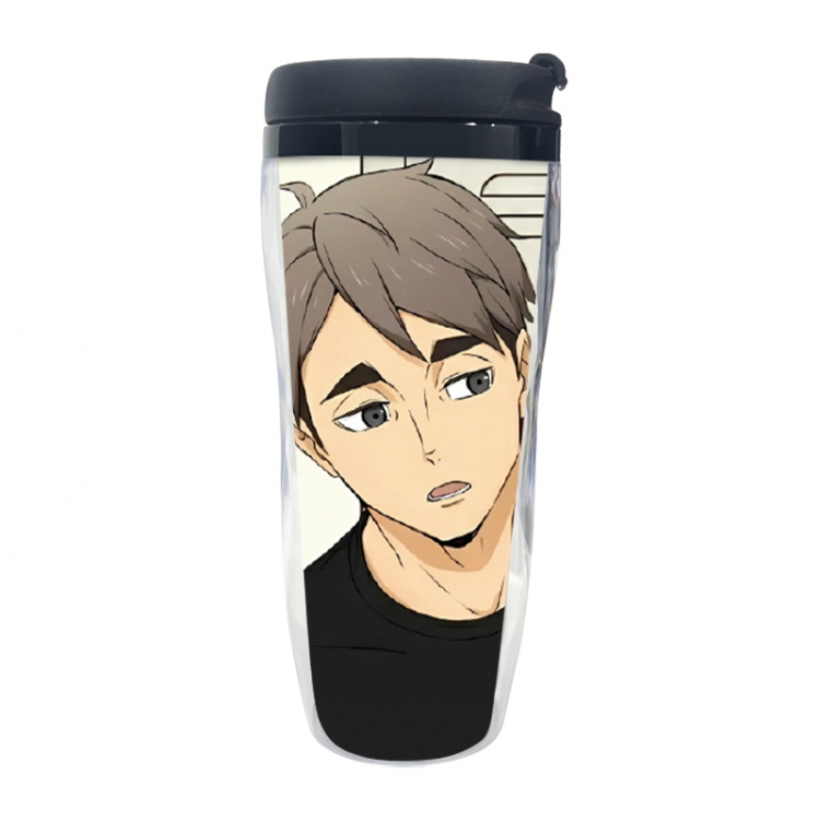 Haikyuu!! Anime double-layer insulated water bottle and cup 350ML