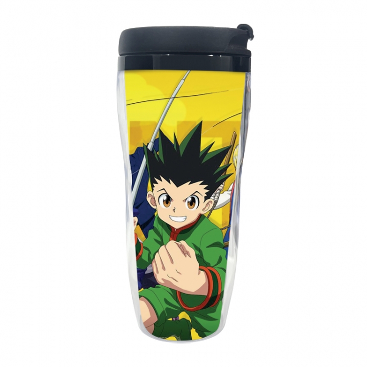 HunterXHunter Anime double-layer insulated water bottle and cup 350ML