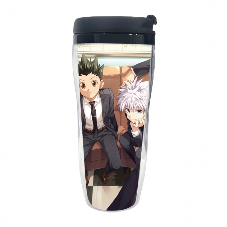 HunterXHunter Anime double-layer insulated water bottle and cup 350ML