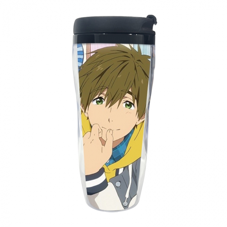 Swimming Department Anime double-layer insulated water bottle and cup 350ML