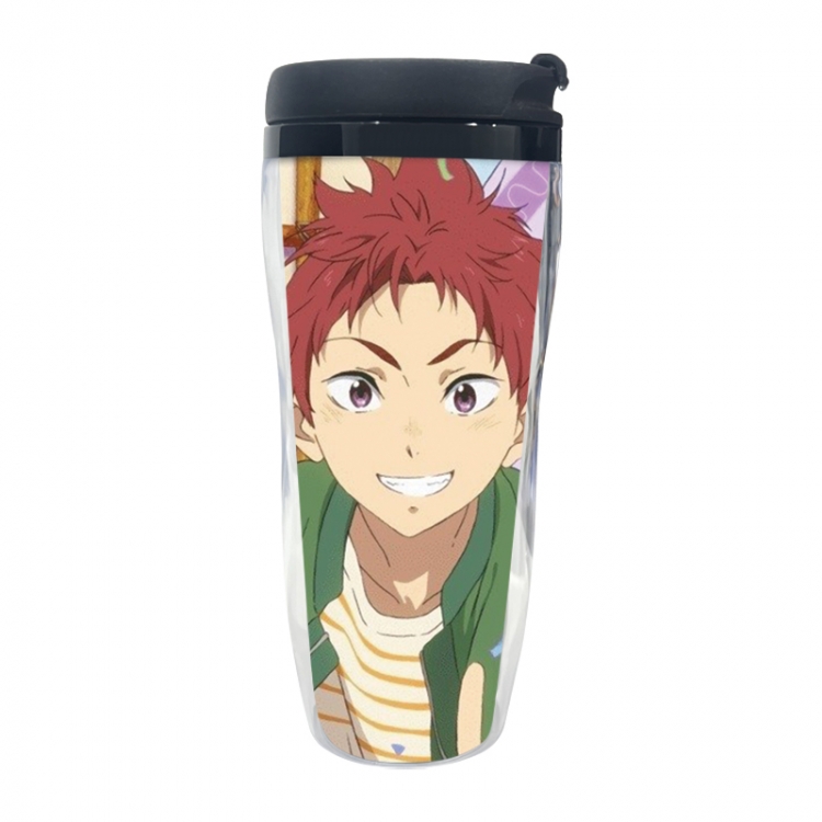 Swimming Department Anime double-layer insulated water bottle and cup 350ML