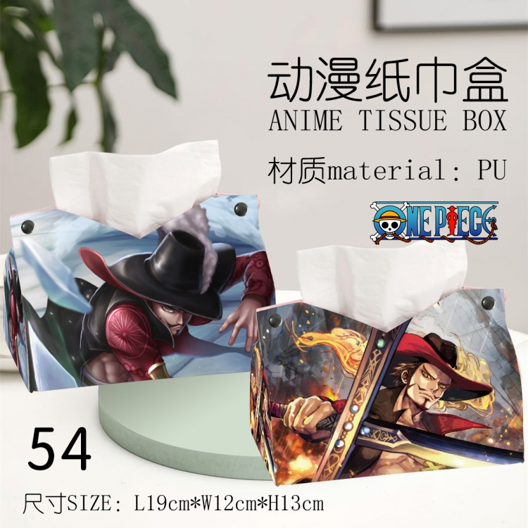 One Piece Anime peripheral PU tissue box creative storage box 19X12X13cm