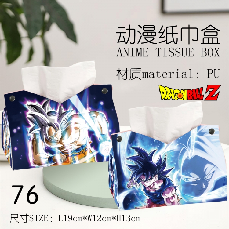 Pokemon Anime peripheral PU tissue box creative storage box 19X12X13cm