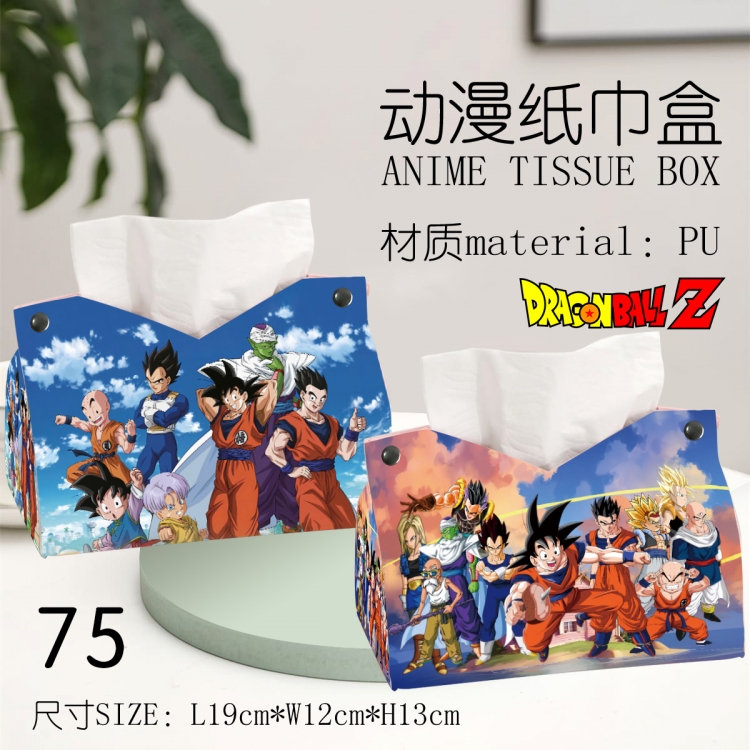 Pokemon Anime peripheral PU tissue box creative storage box 19X12X13cm