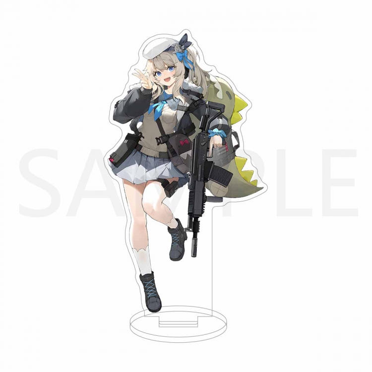 Girls Frontline Anime characters acrylic sandwiching Standing Plates Keychain 15cm