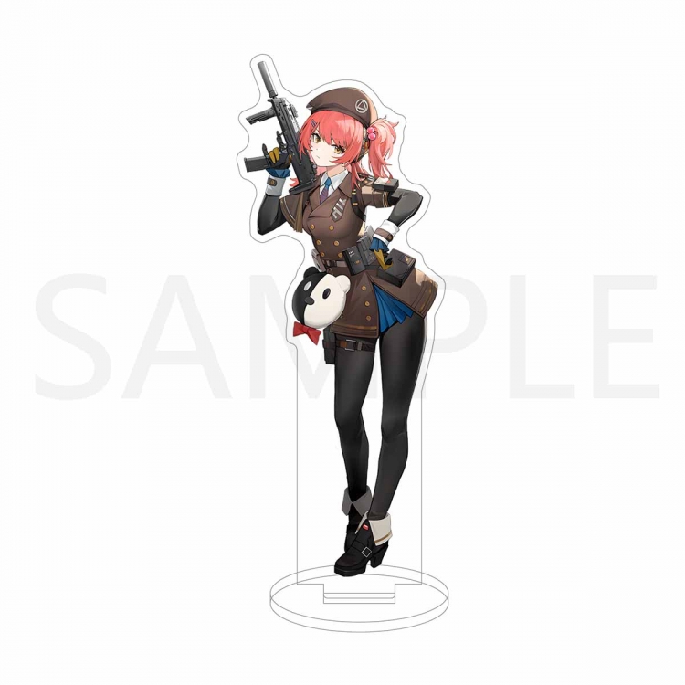 Girls Frontline Anime characters acrylic sandwiching Standing Plates Keychain 15cm