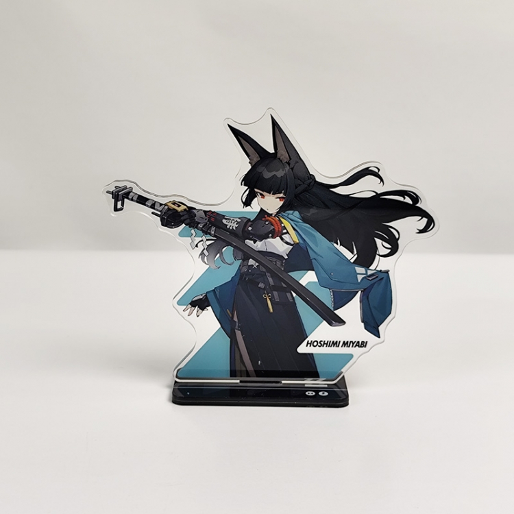 Zenless Zone Zero Anime characters acrylic sandwiching Standing Plates Keychain 13cm