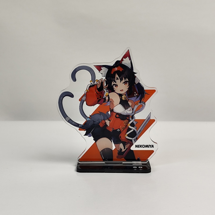 Zenless Zone Zero Anime characters acrylic sandwiching Standing Plates Keychain 13cm