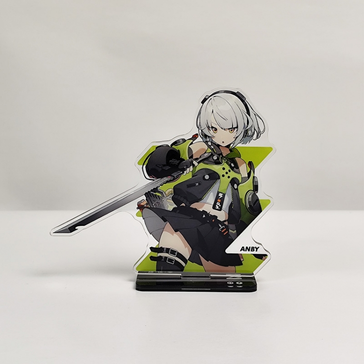 Zenless Zone Zero Anime characters acrylic sandwiching Standing Plates Keychain 13cm