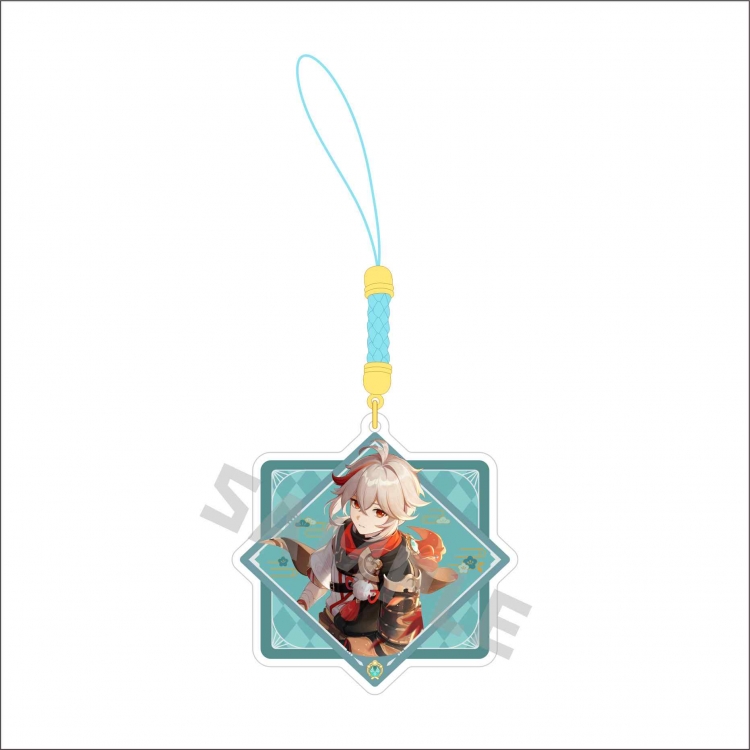 Genshin Impact Anime peripheral acrylic keychain pendant price for 5 pcs 