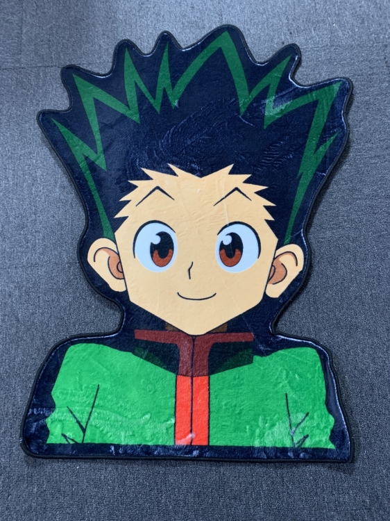 HunterXHunter Anime Surrounding Belgian Velvet Vacuum Irregular Mat Carpet Floor Mat 90x100CM H03-1