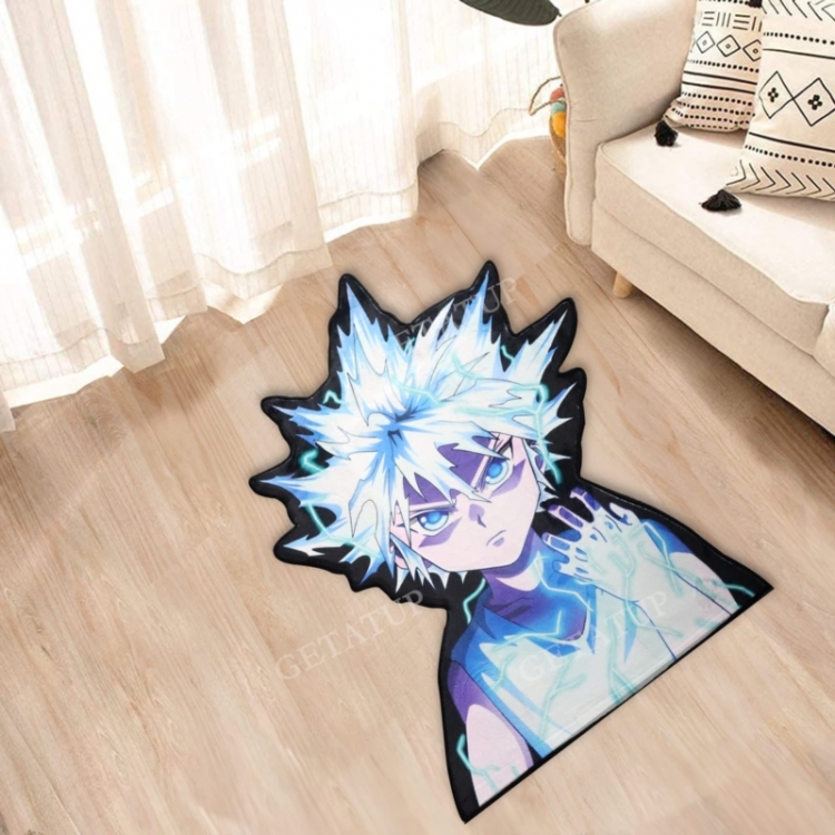 HunterXHunter Anime Surrounding Belgian Velvet Vacuum Irregular Mat Carpet Floor Mat 90x100CM H06-3