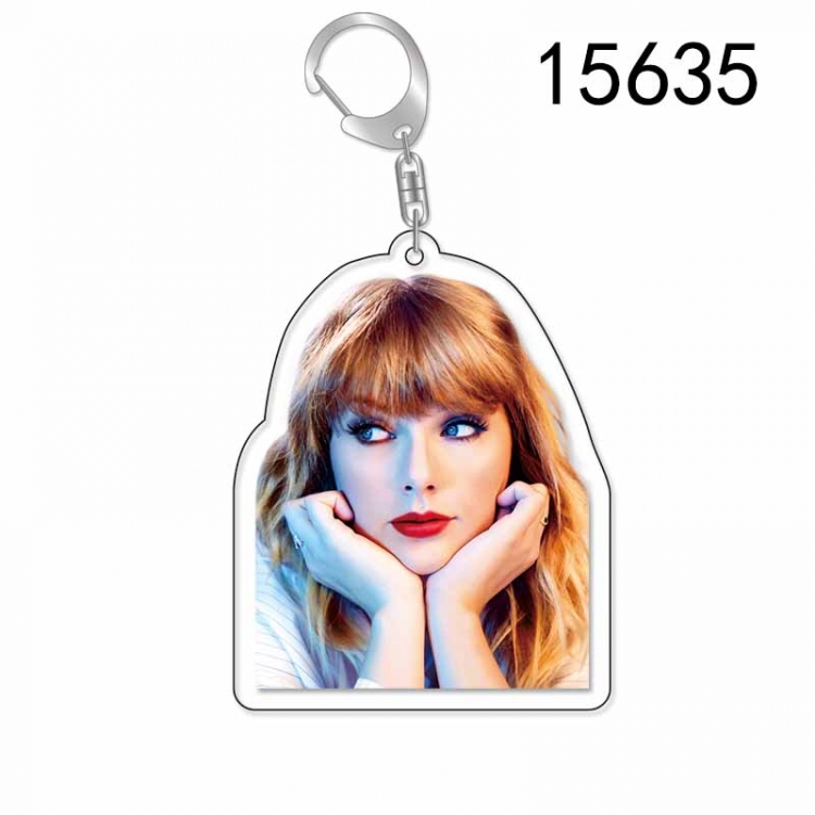 Taylor Swift Anime Acrylic Keychain Charm price for 5 pcs