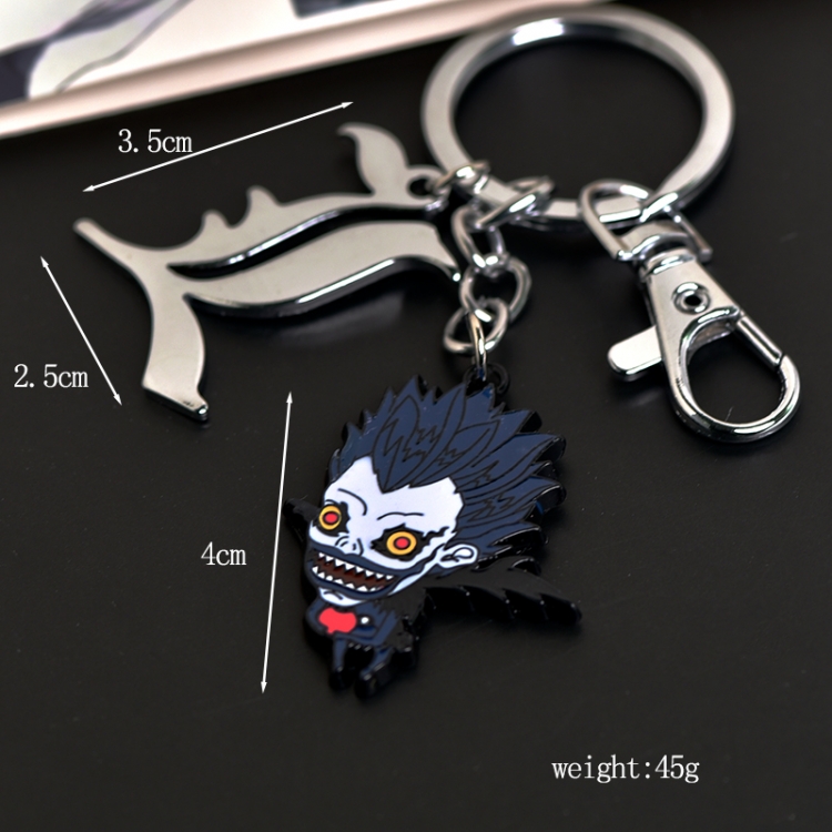 Death note Anime cartoon 2 pendant keychain backpack pendant