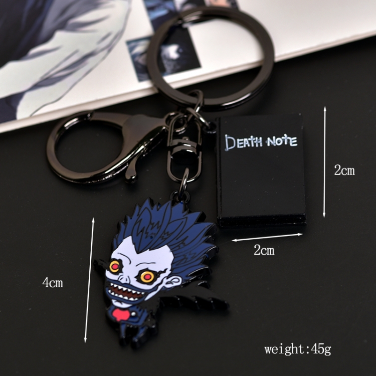 Death note Anime cartoon 2 pendant keychain backpack pendant