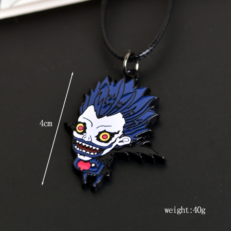Death note Anime peripheral leather rope necklace pendant jewelry price for 5 pcs