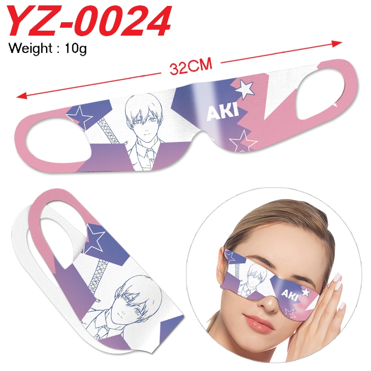 Chainsawman Anime digital printed eye mask eye patch 32cm price for 5 pcs