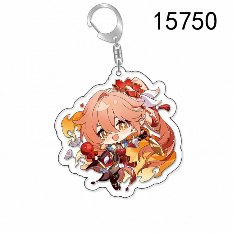 Honkai: Star Rail Anime Acrylic Keychain Charm price for 5 pcs