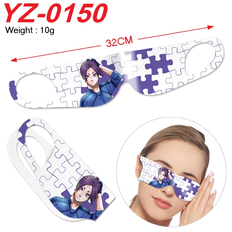 BLUE LOCK Anime digital printed eye mask eye patch 32cm price for 5 pcs