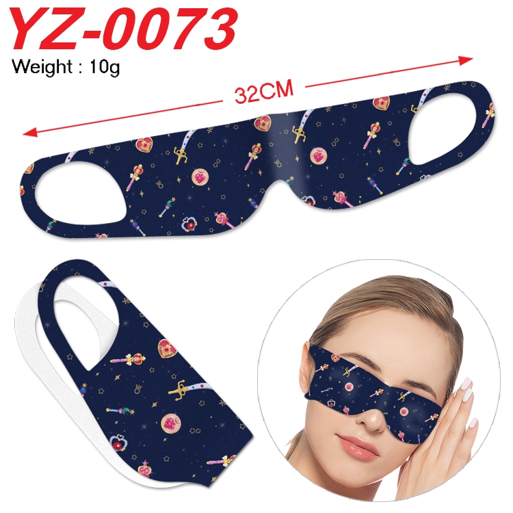 sailormoon Anime digital printed eye mask eye patch 32cm price for 5 pcs