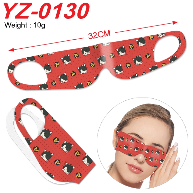 Haikyuu!! Anime digital printed eye mask eye patch 32cm price for 5 pcs