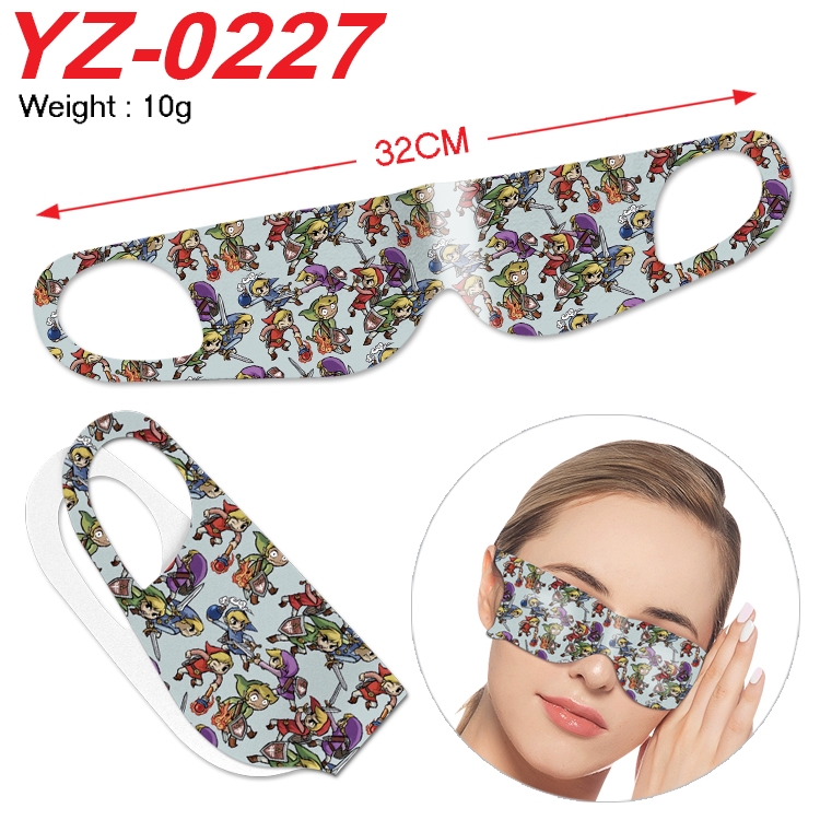 sanrio Anime digital printed eye mask eye patch 32cm price for 5 pcs