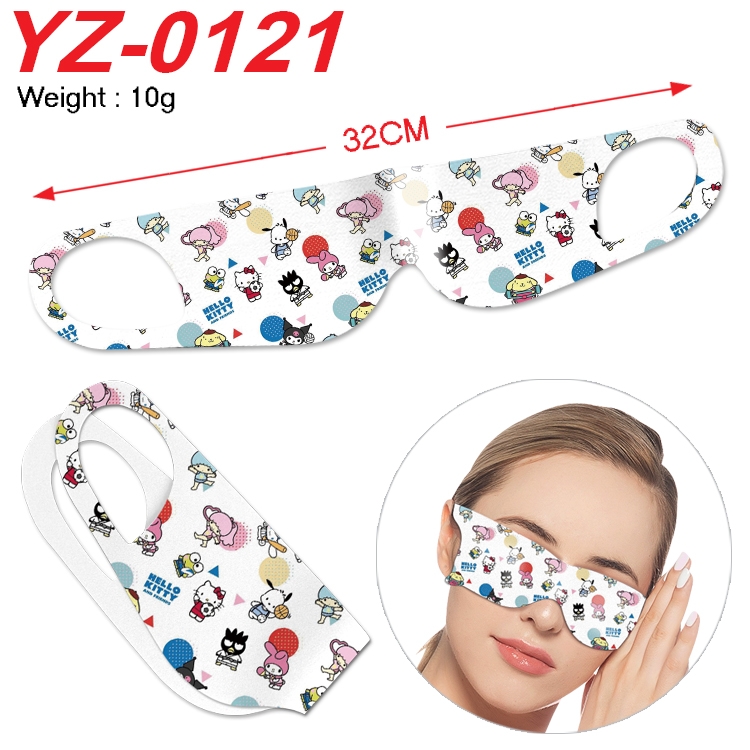 sanrio Anime digital printed eye mask eye patch 32cm price for 5 pcs