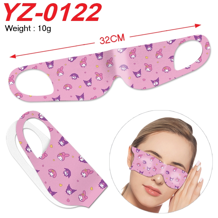 sanrio Anime digital printed eye mask eye patch 32cm price for 5 pcs