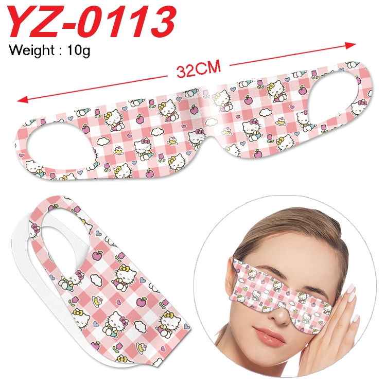 sanrio Anime digital printed eye mask eye patch 32cm price for 5 pcs