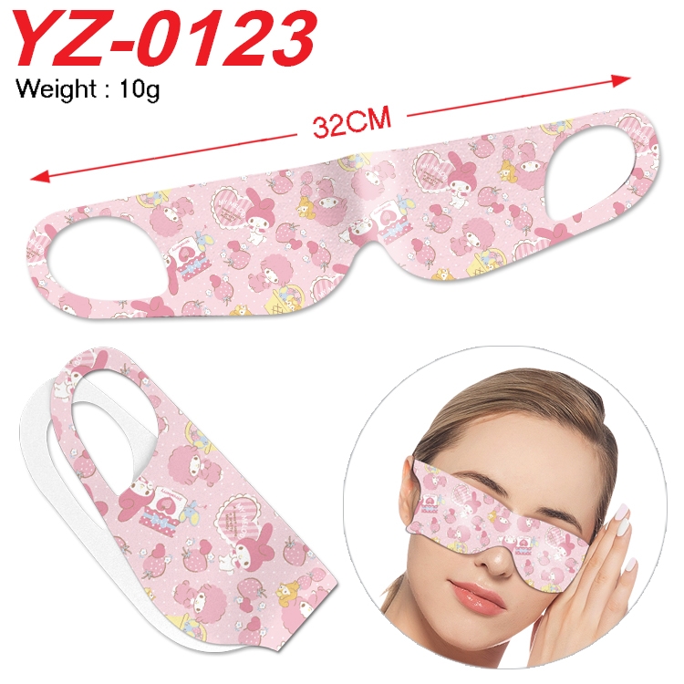 sanrio Anime digital printed eye mask eye patch 32cm price for 5 pcs