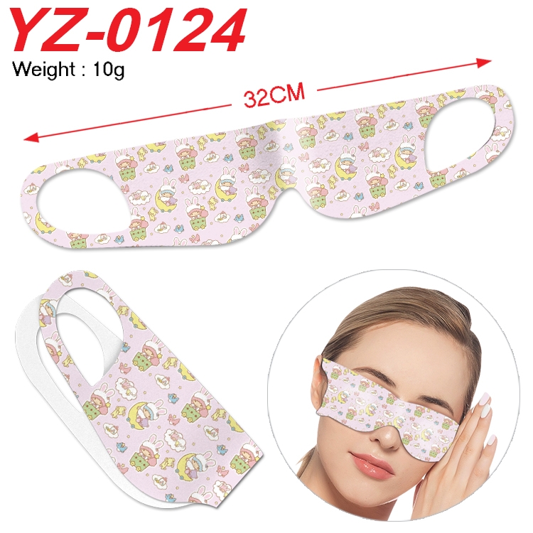 sanrio Anime digital printed eye mask eye patch 32cm price for 5 pcs