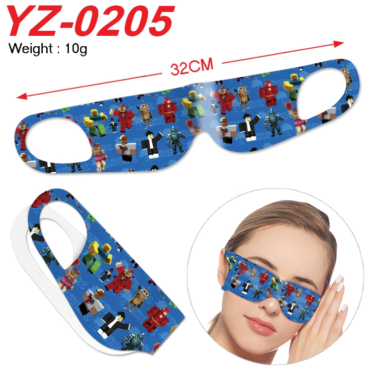 Roblox Anime digital printed eye mask eye patch 32cm price for 5 pcs