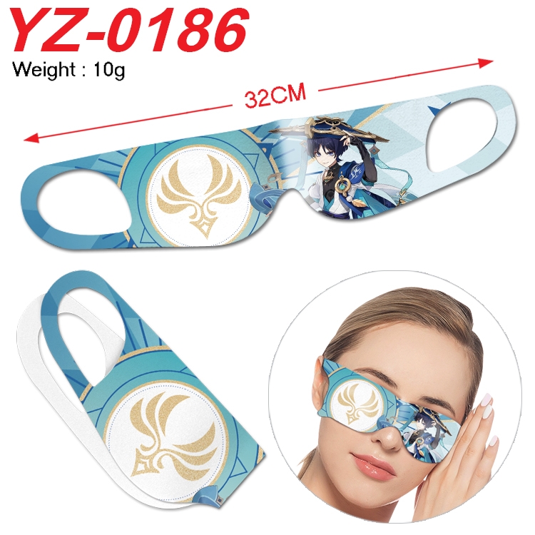 Jujutsu Kaisen Anime digital printed eye mask eye patch 32cm price for 5 pcs
