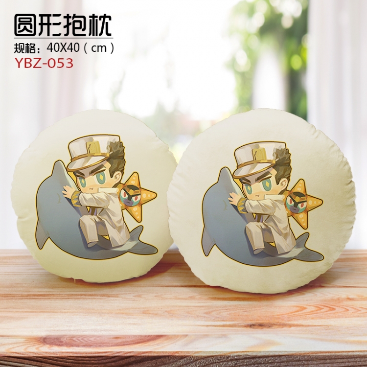 JoJos Bizarre Adventure Personalized fine plush circular pillow 40X40CM supports customization according to pictures