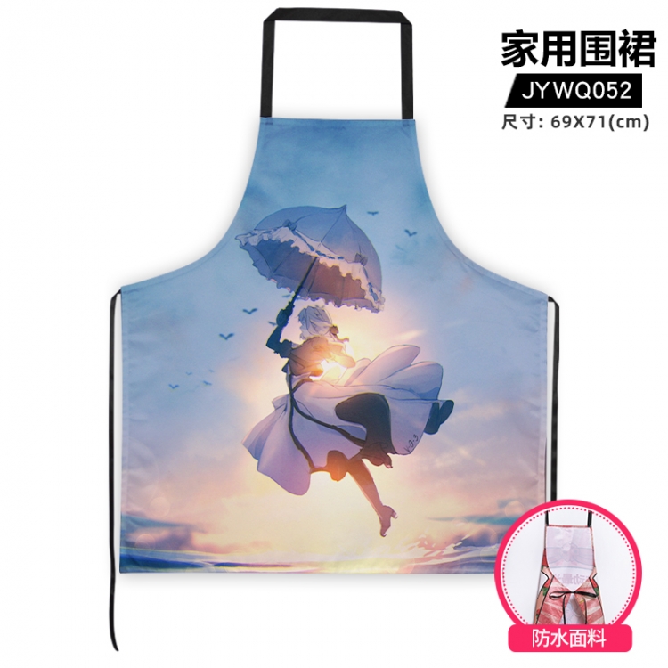 Violet Evergarden Anime adult household apron 69X71cm