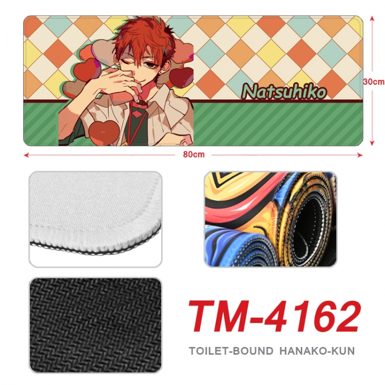 Toilet-bound Hanako-kun Anime peripheral new lock edge mouse pad 80X30cm  