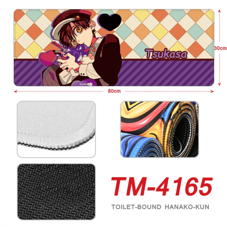 Toilet-bound Hanako-kun Anime peripheral new lock edge mouse pad 80X30cm  