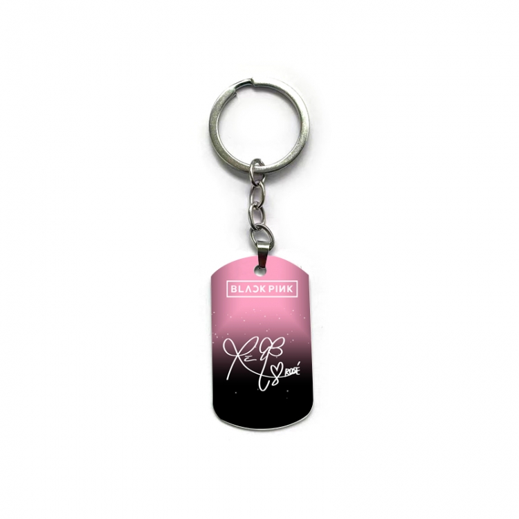 BLACK PINK Anime double-sided full-color printed keychain price for 5 pcs