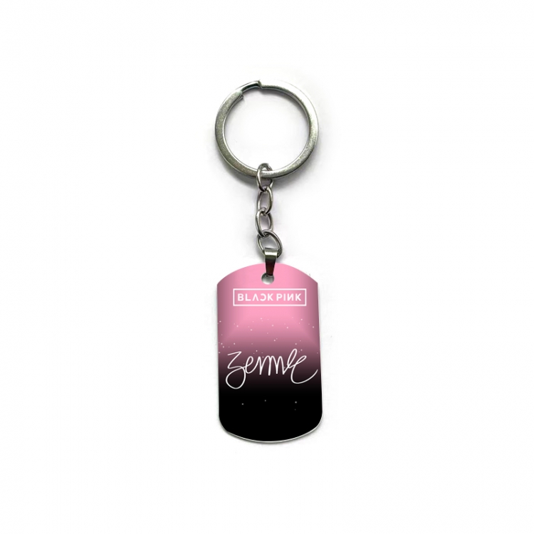 BLACK PINK Anime double-sided full-color printed keychain price for 5 pcs