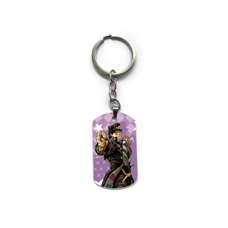 JoJos Bizarre Adventure Anime double-sided full-color printed keychain price for 5 pcs