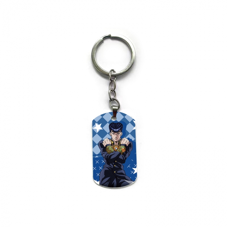 JoJos Bizarre Adventure Anime double-sided full-color printed keychain price for 5 pcs